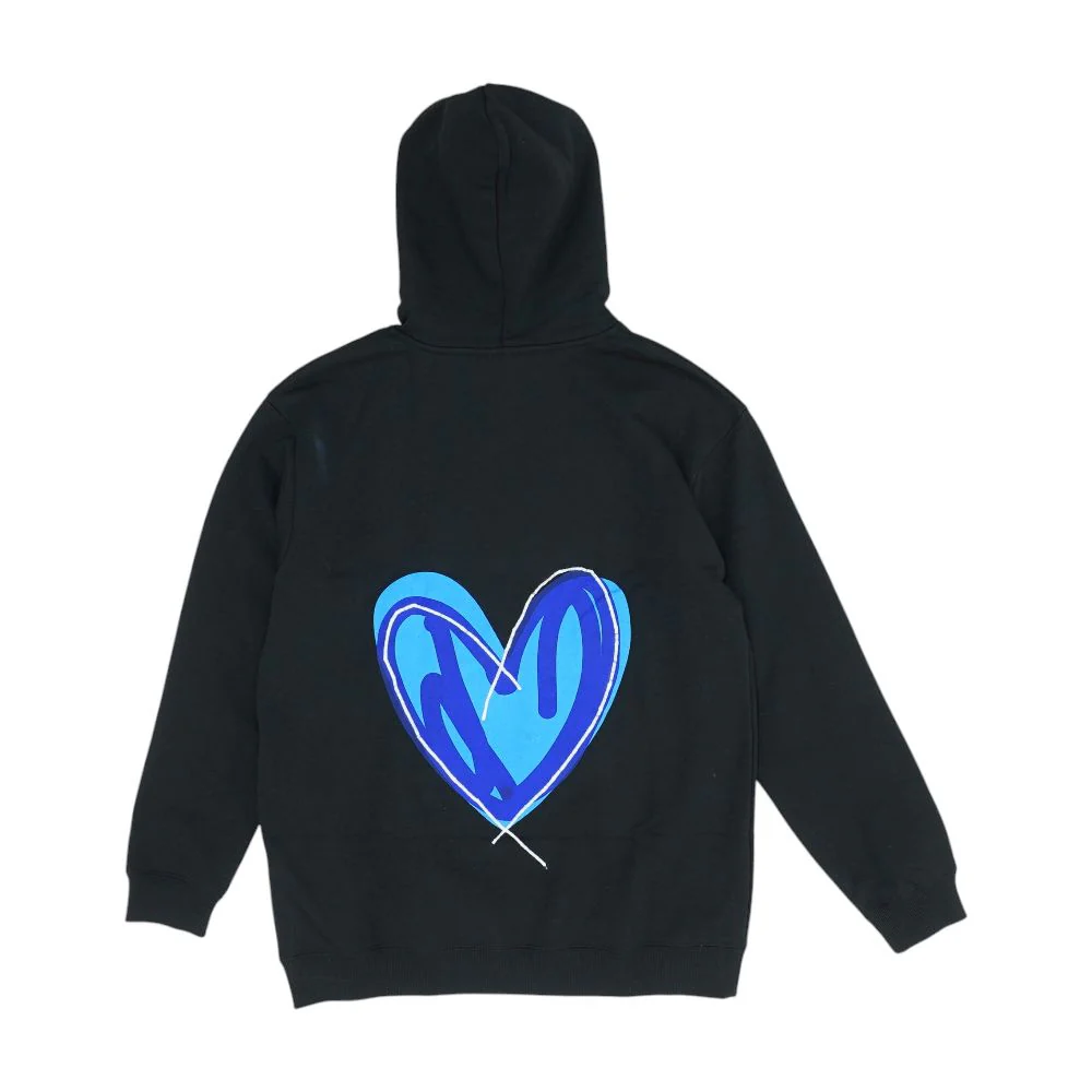 Black Hoodie Pullover - Image 2