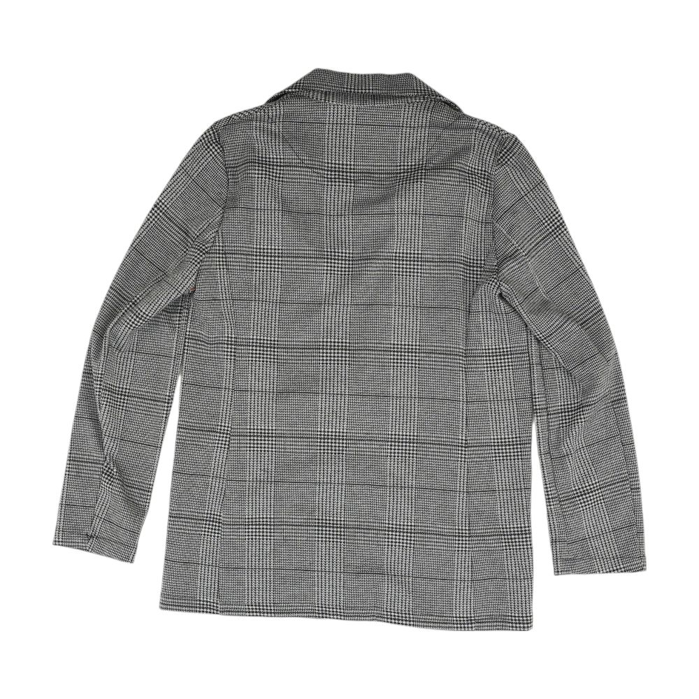 Black Houndstooth Blazer - Image 2