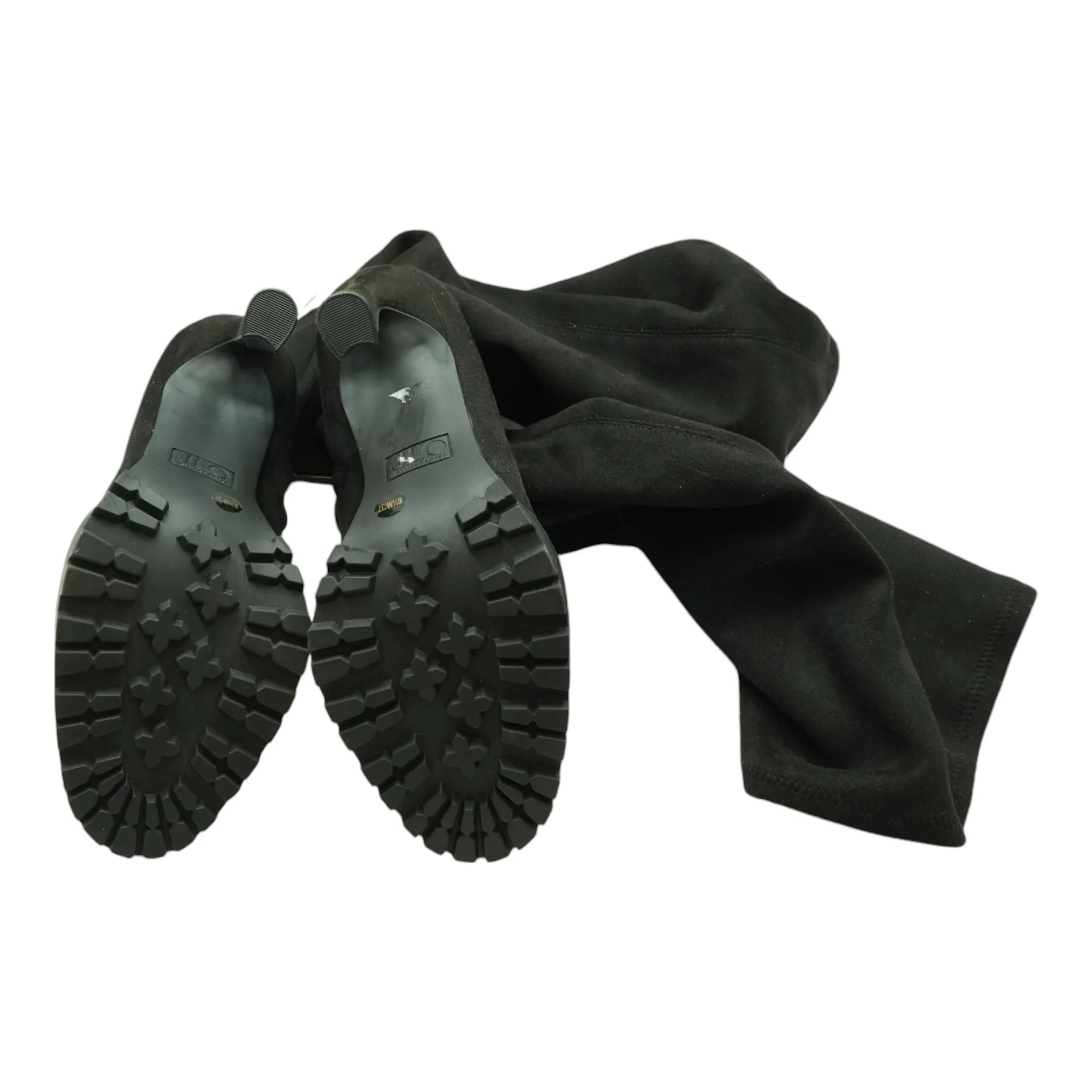 Black Knee High Boots - Image 4