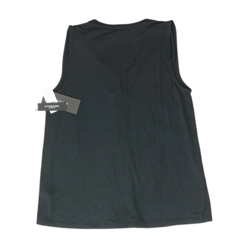 Black Knit Tank Top - Image 2