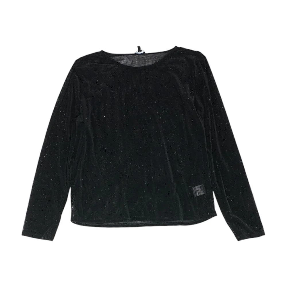 Black Knit Top