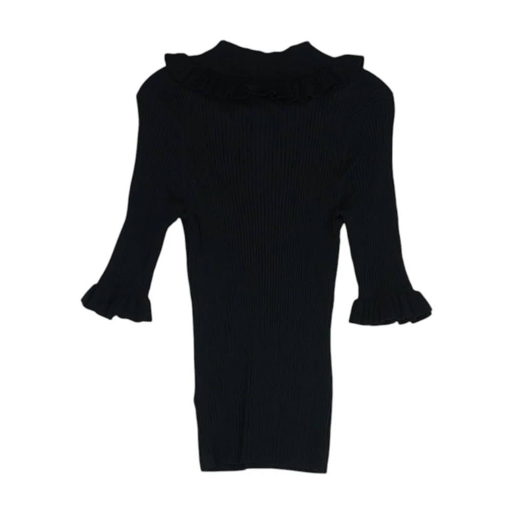 Black Knit Top - Image 2