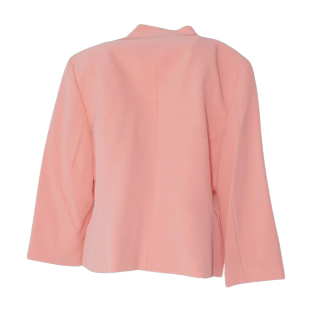 Peach Solid Blazer - Image 2