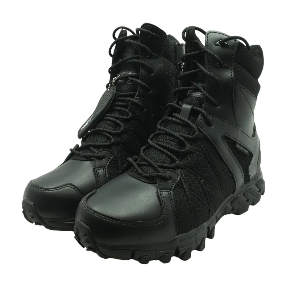 Black Lace Up Boots