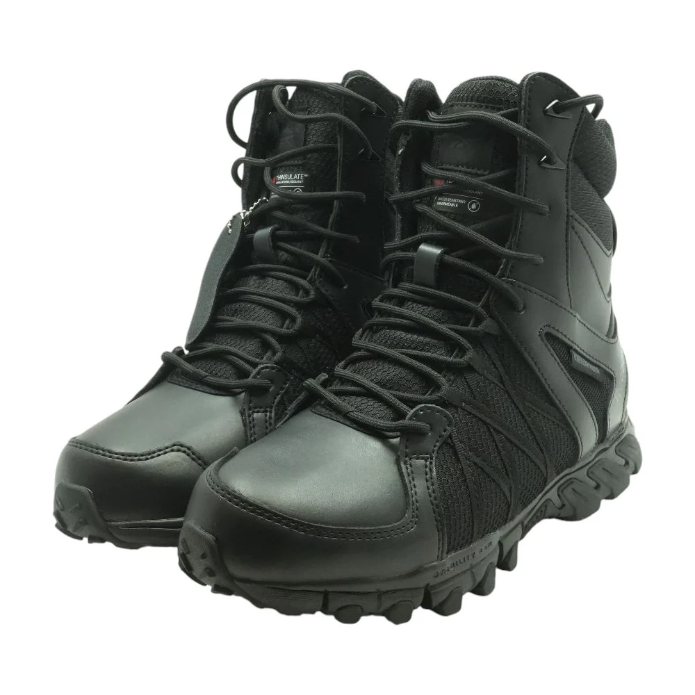 Black Lace Up Boots