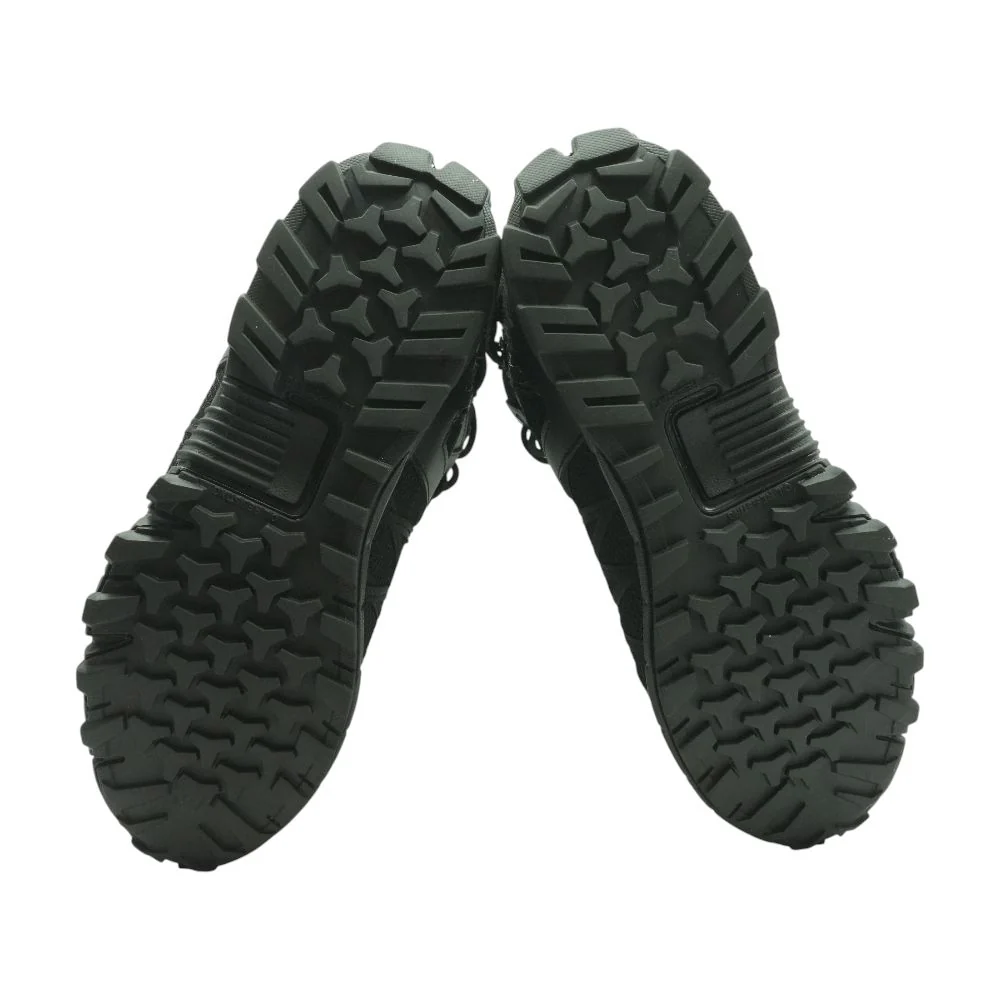 Black Lace Up Boots - Image 3