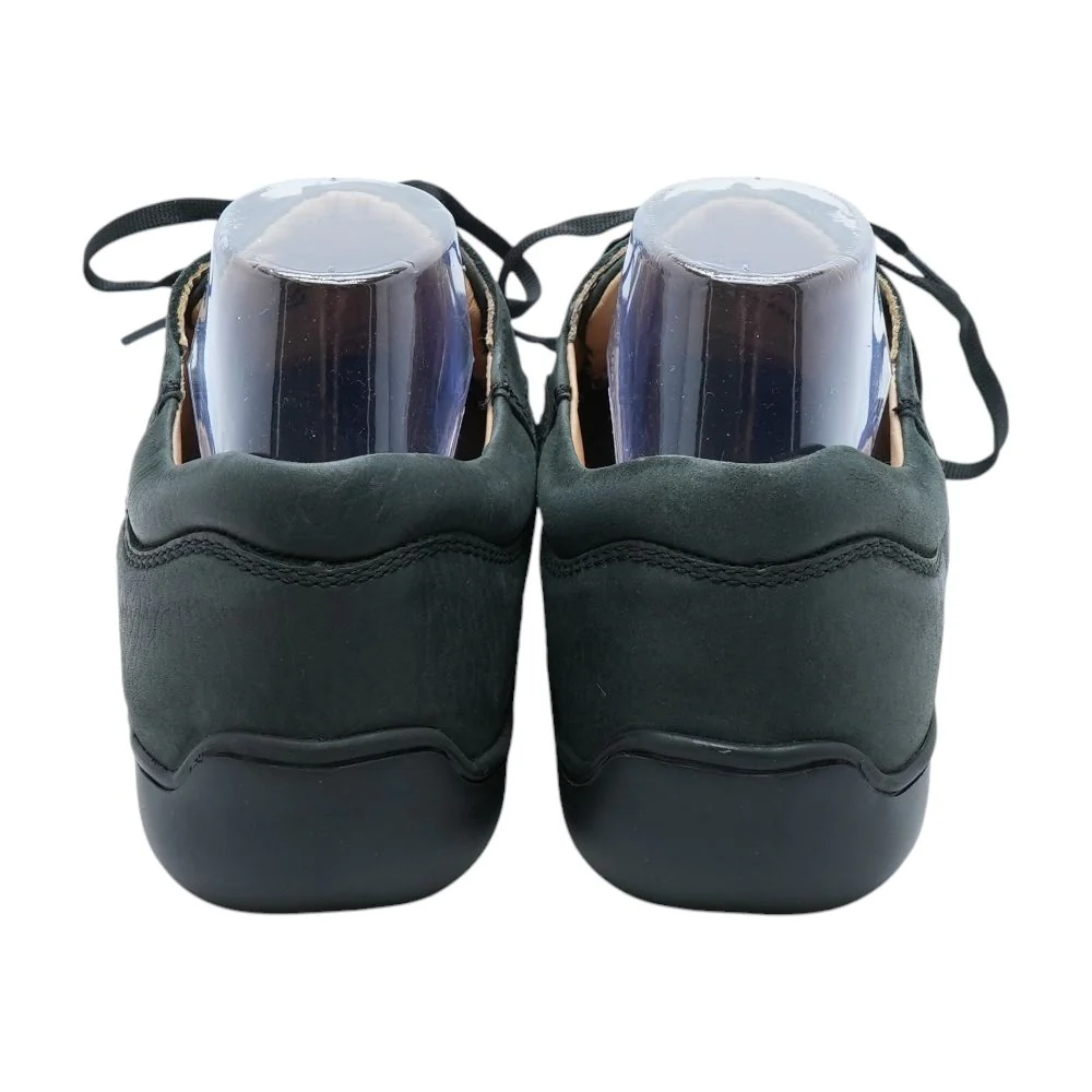 Black Lace Up Casual Shoes - Image 2