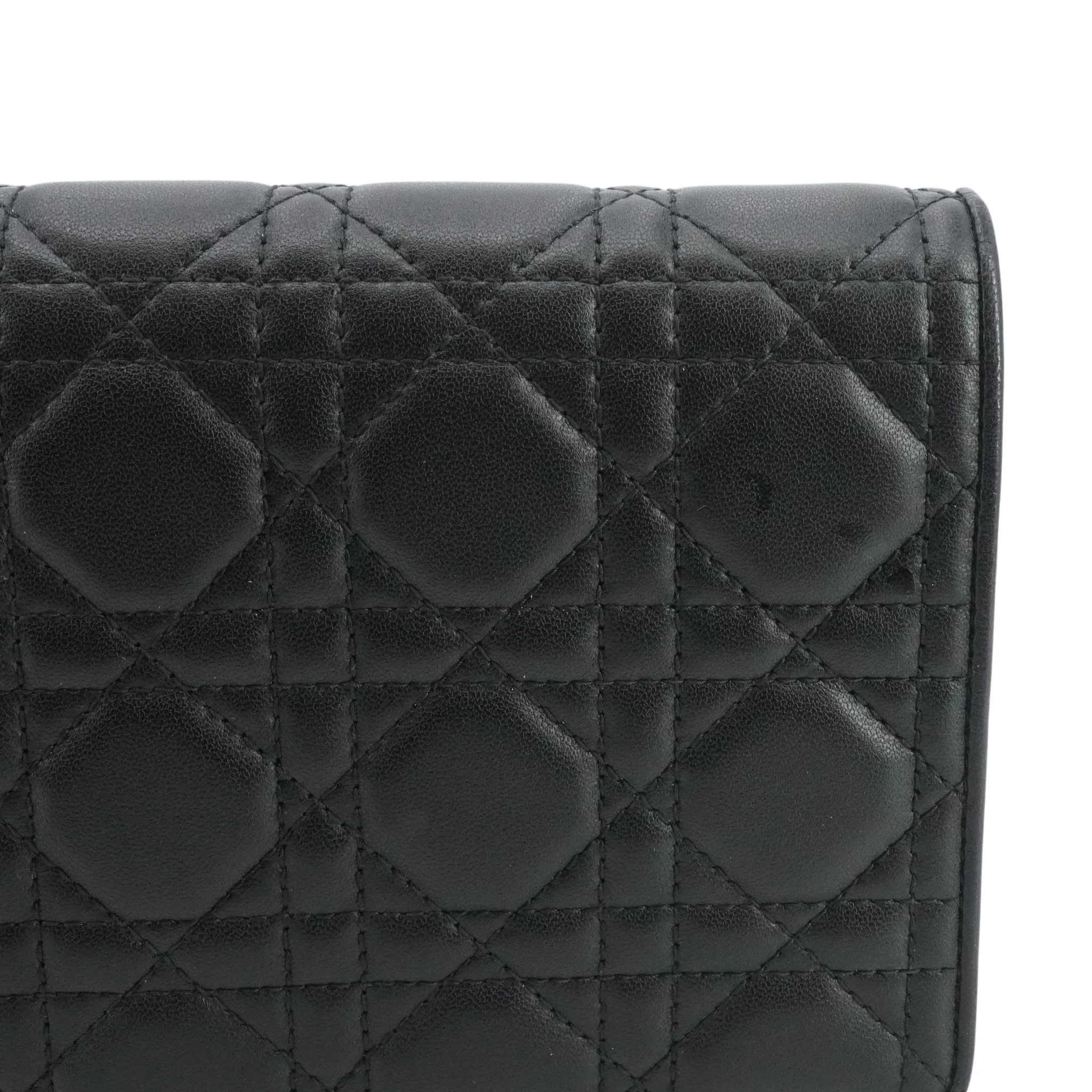 Black Lady Dior Pouch - Image 5