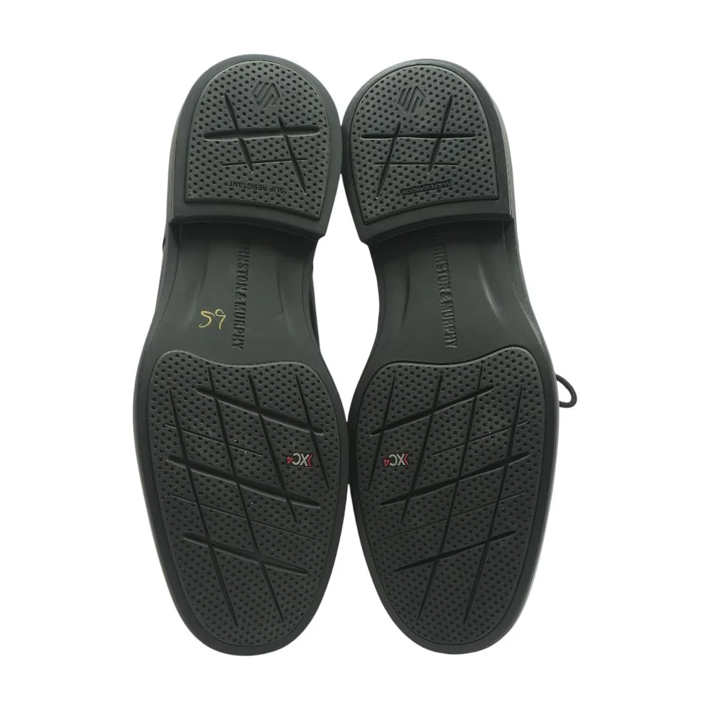 Black Leather Derby/oxford Dress Shoes - Image 3