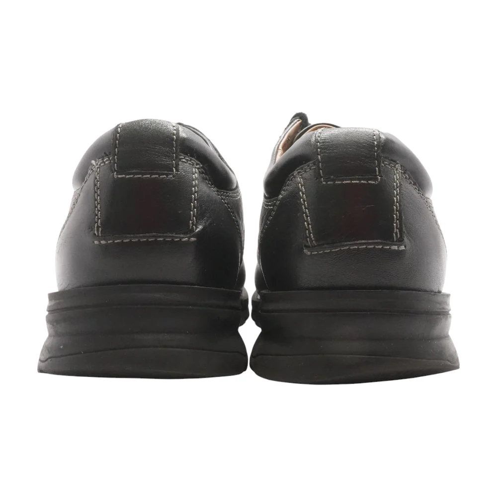 Black Leather Derby/oxford Dress Shoes - Image 2