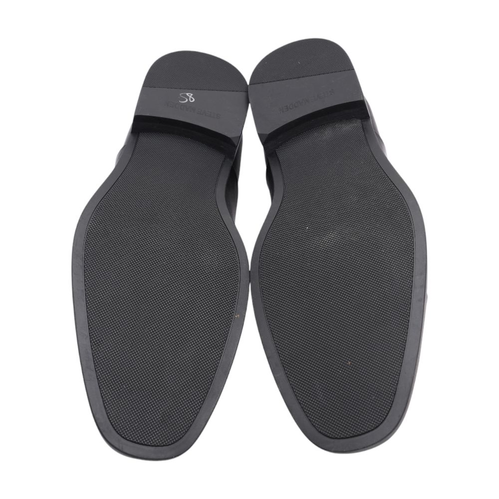 Black Leather Derby/oxford Dress Shoes - Image 5