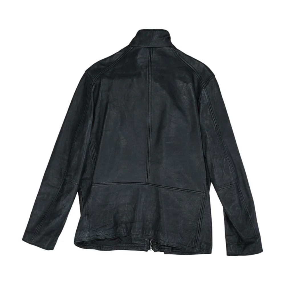 Black Leather Jacket - Image 2