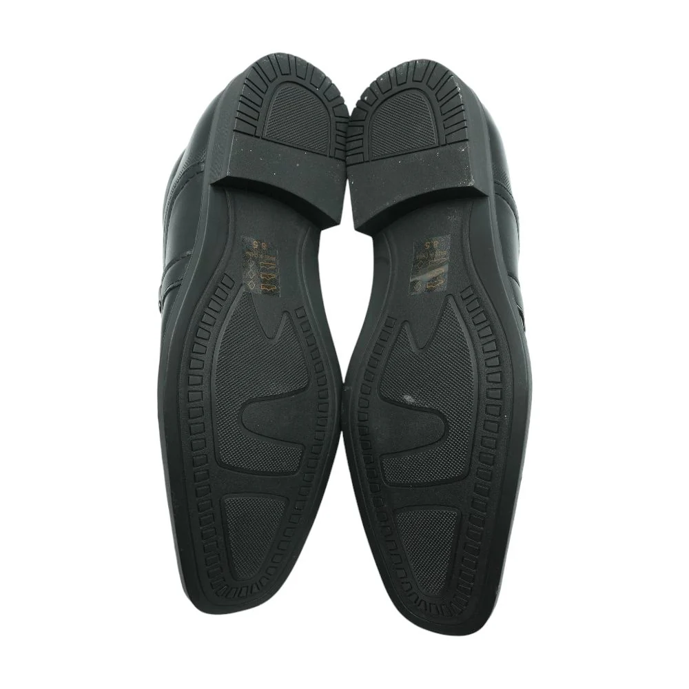 Black Leather Loafer Dress Shoes - Image 3