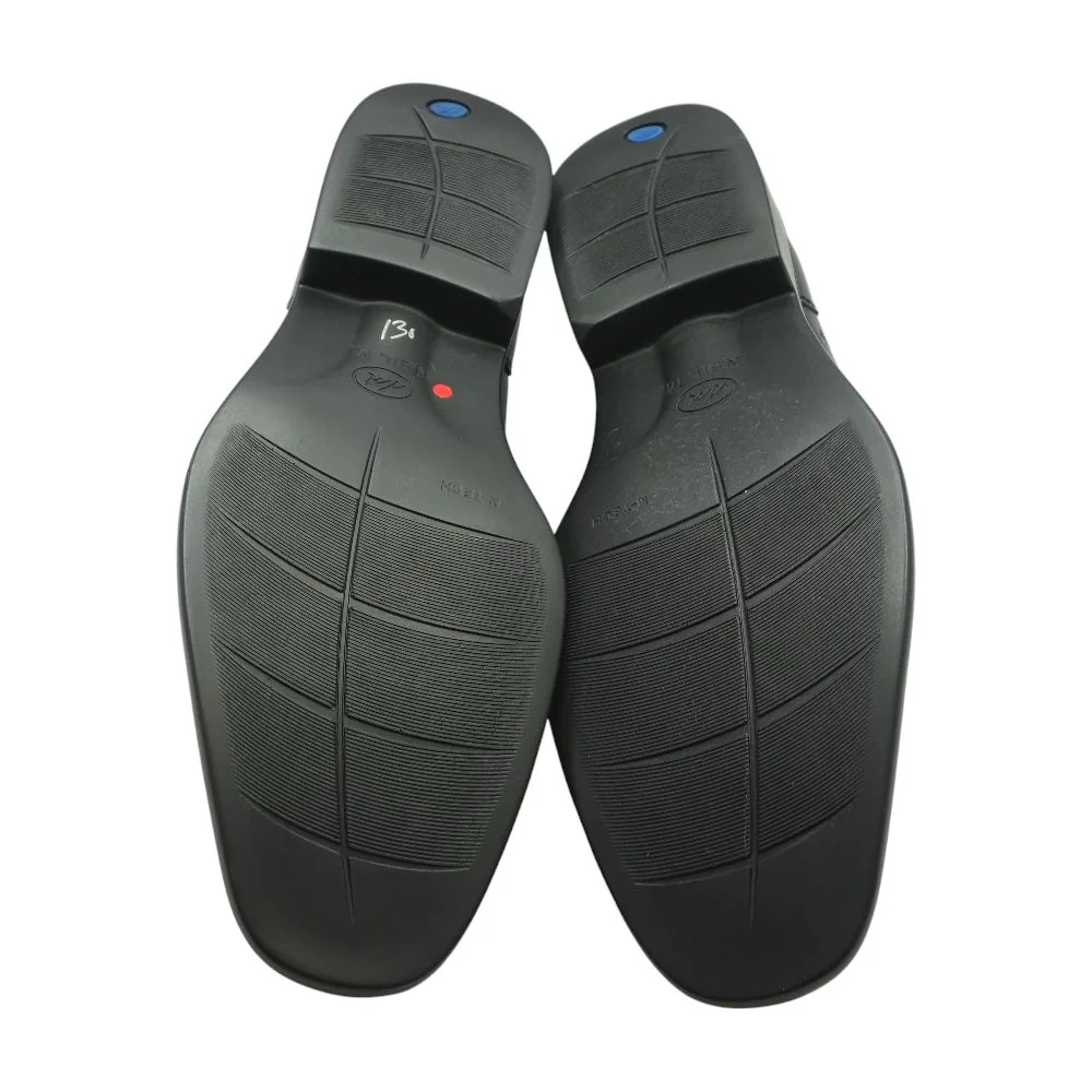 Black Leather Loafer Dress Shoes - Image 3