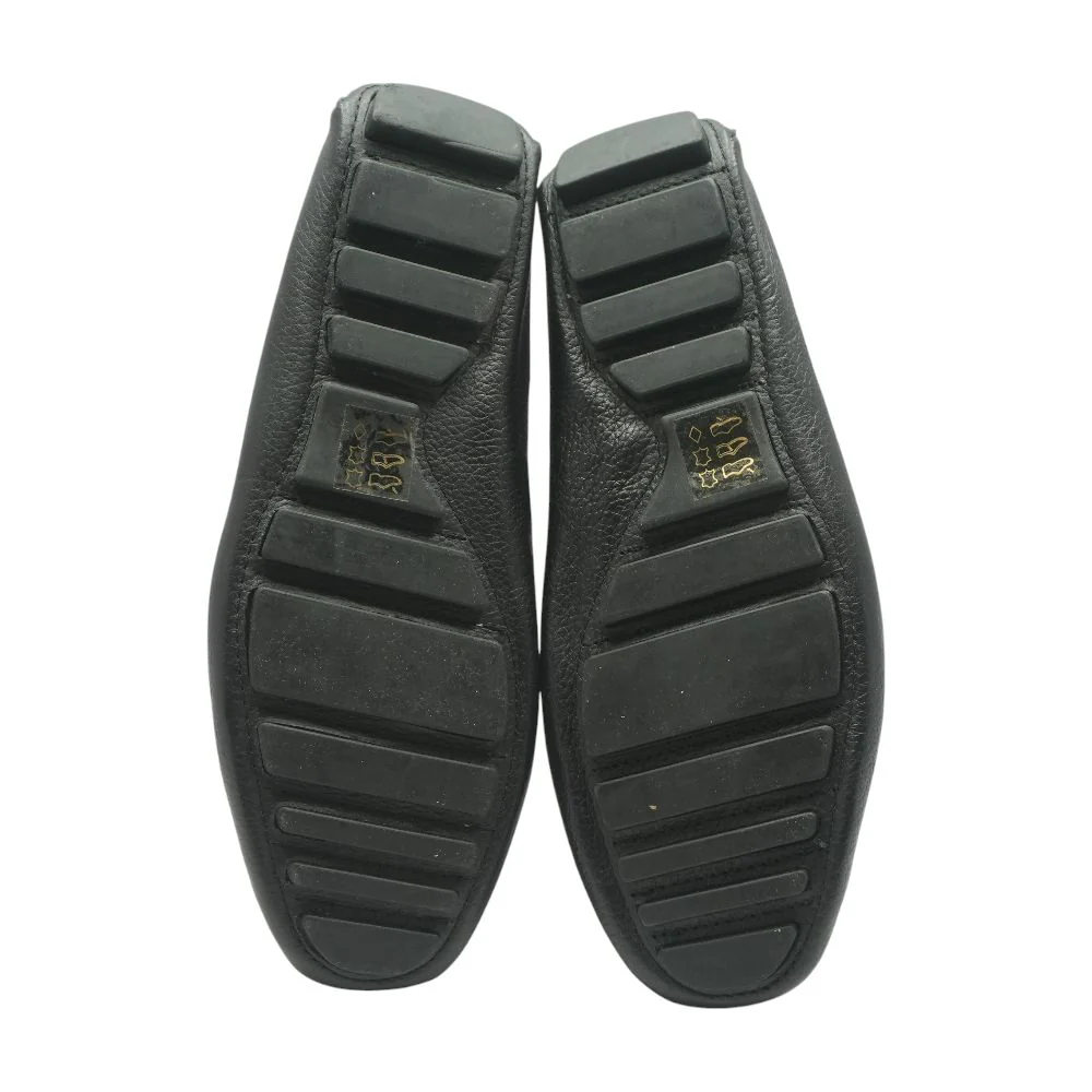 Black Leather Loafer Dress Shoes - Image 3