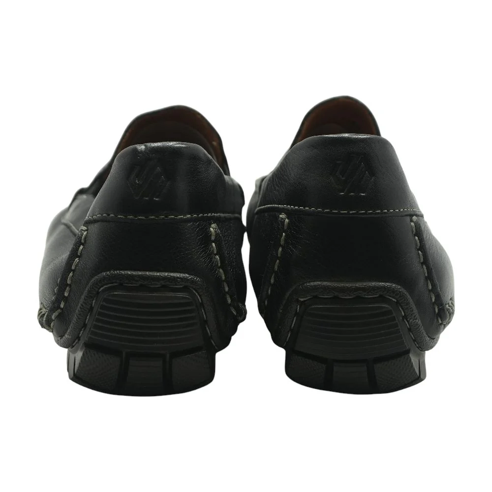 Black Leather Loafer Dress Shoes - Image 2