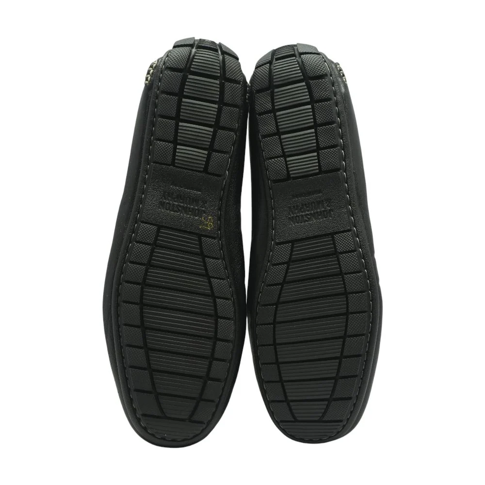 Black Leather Loafer Dress Shoes - Image 3