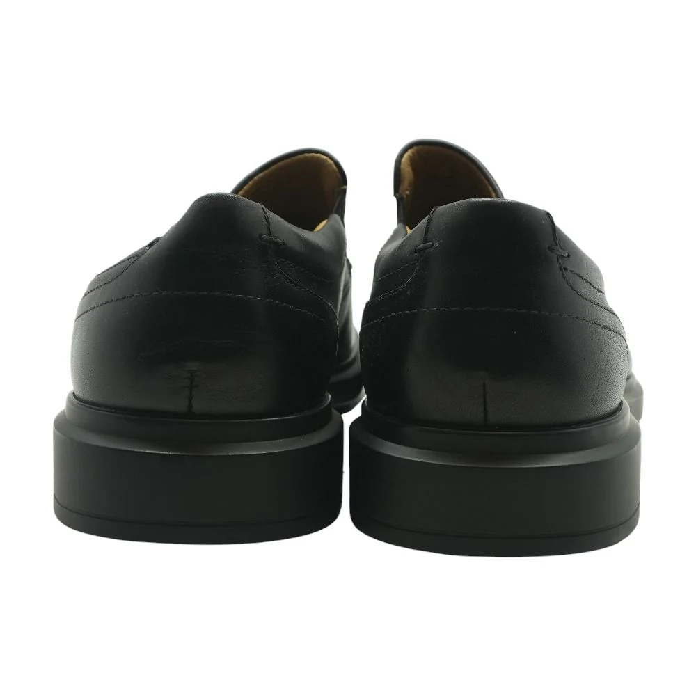 Black Leather Loafer Dress Shoes - Image 2