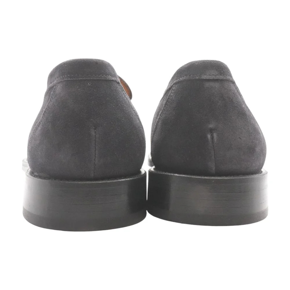 Black Leather Loafer Dress Shoes - Image 2