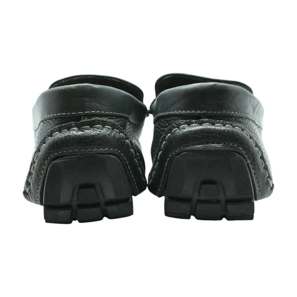 Black Leather Loafer Dress Shoes - Image 2