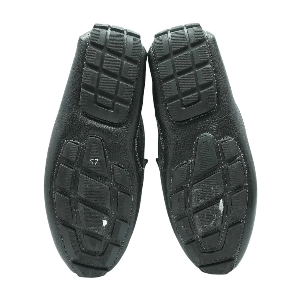 Black Leather Loafer Dress Shoes - Image 3