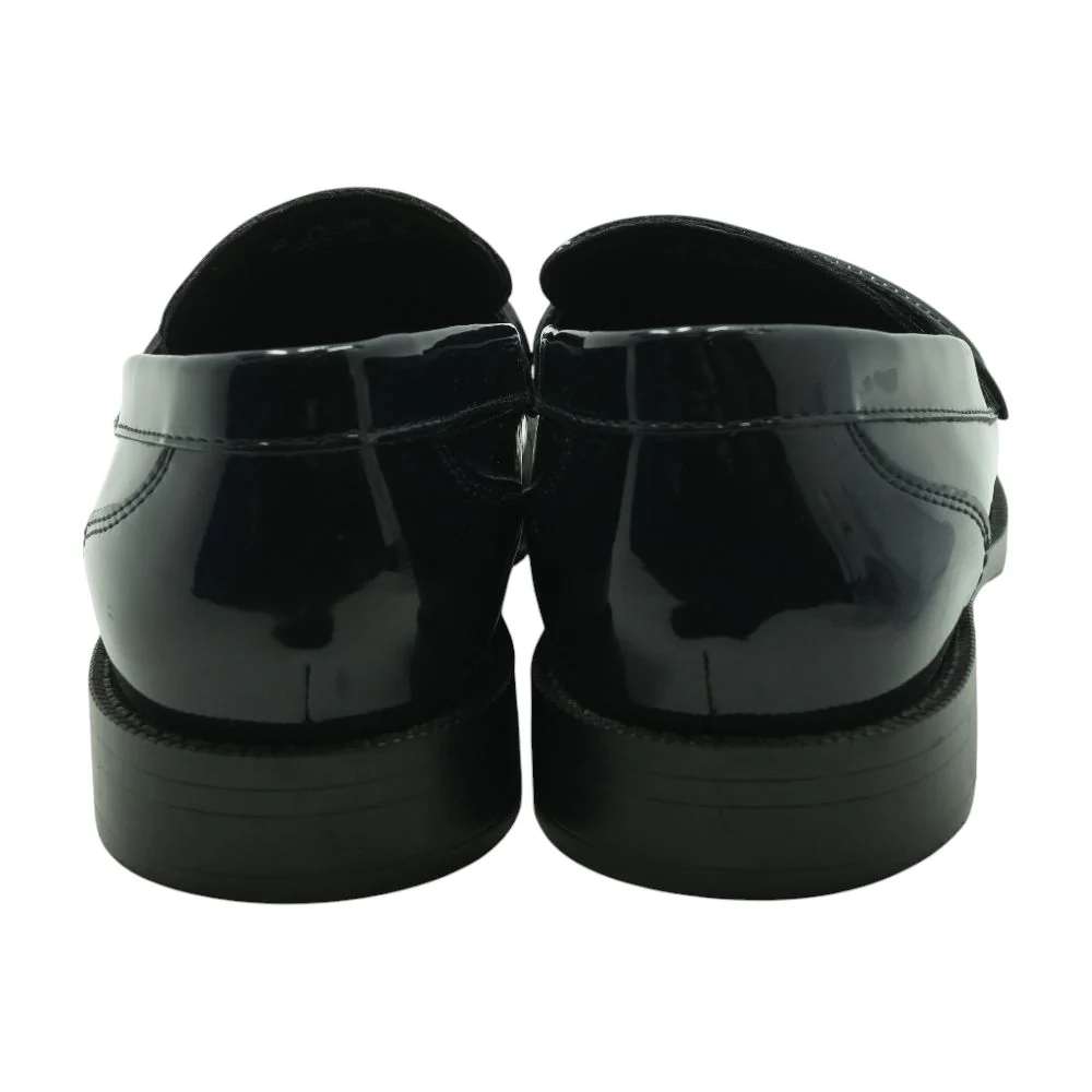 Black Leather Loafer Dress Shoes - Image 2