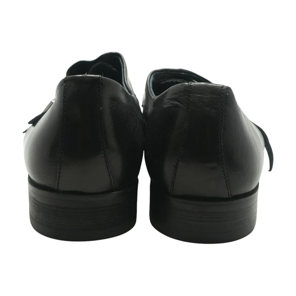Black Leather Wingtip/brogue Dress Shoes - Image 2