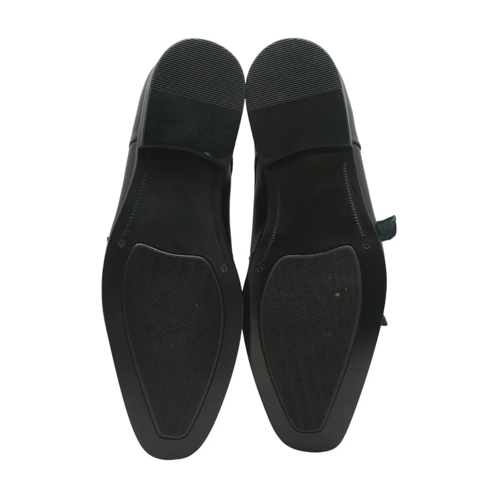Black Leather Wingtip/brogue Dress Shoes - Image 3