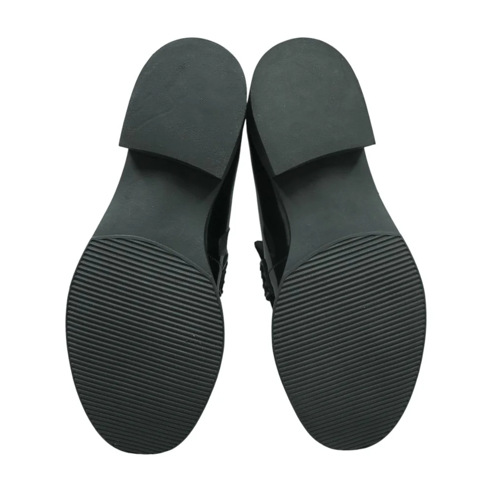 Black Loafer Flats - Image 3