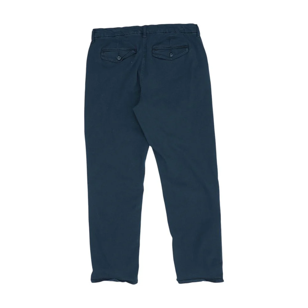 Black Long Chino Straight Pants - Image 2