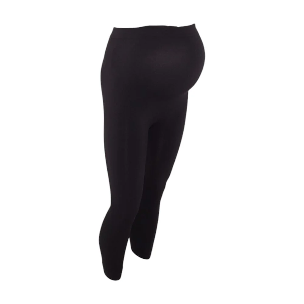 Black Maternity Active Leggings - Image 2