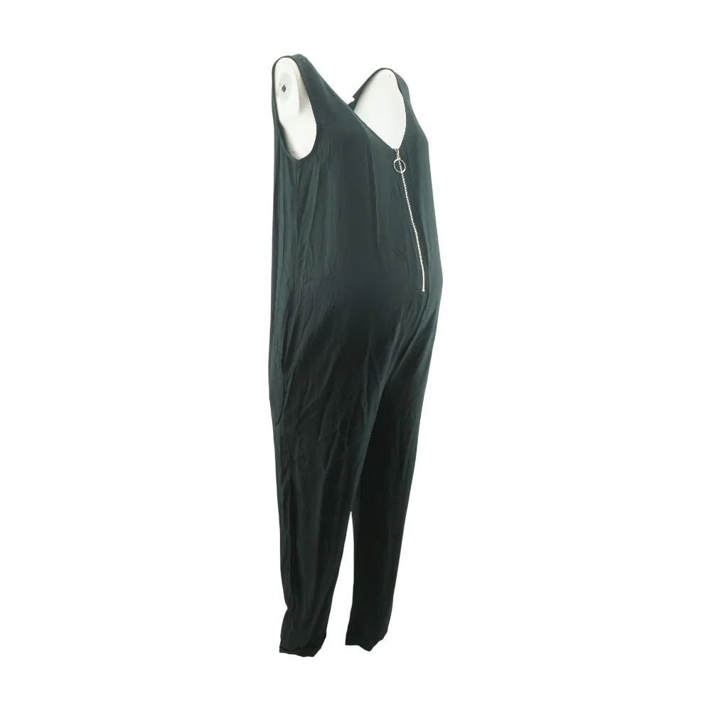 Black Maternity Jumpsuit - Image 2