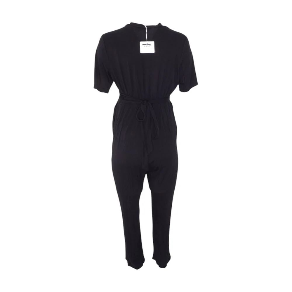 Black Maternity Jumpsuit - Image 3