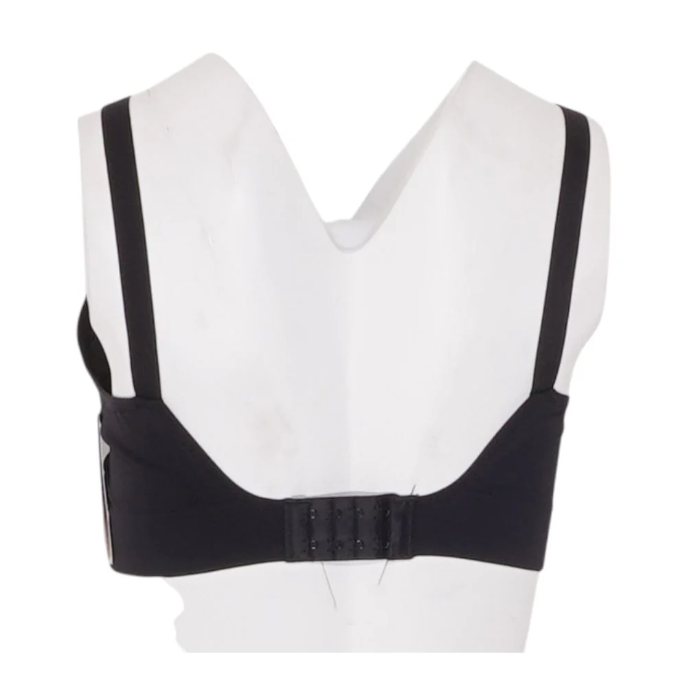 Black Maternity Solid Bra - Image 2