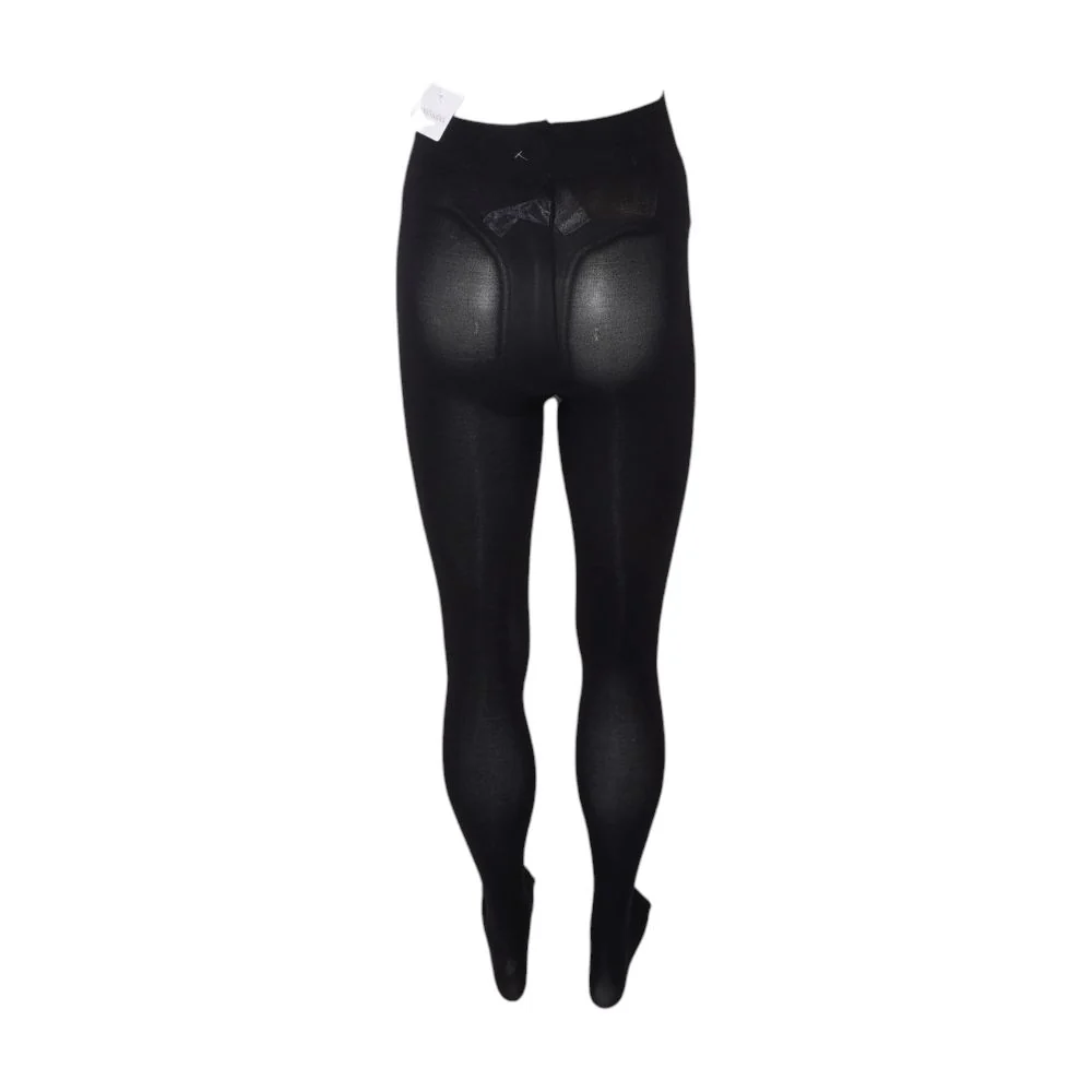 Black Maternity Solid Hosiery - Image 3