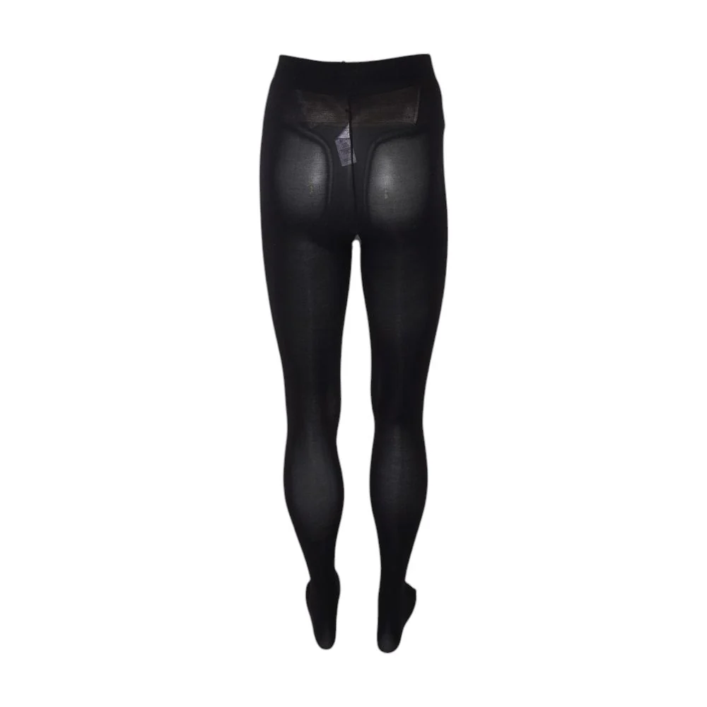 Black Maternity Solid Hosiery - Image 3