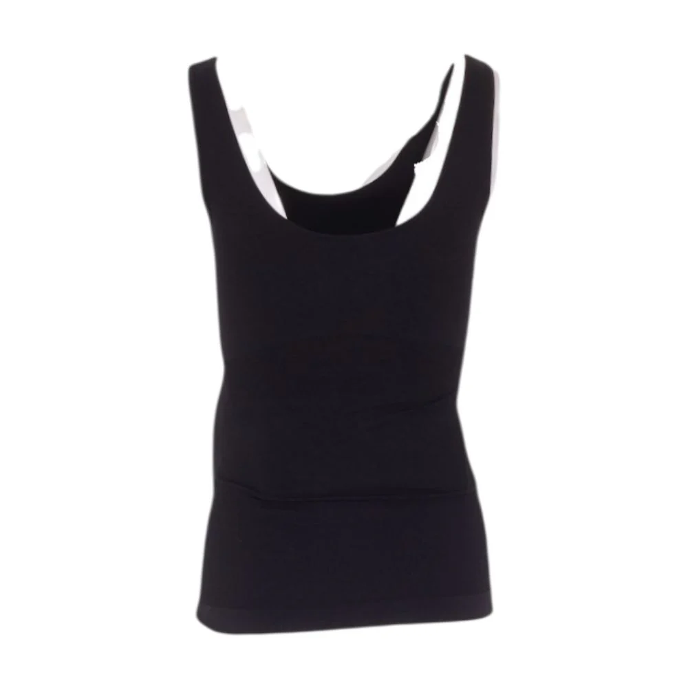 Black Maternity Tank T-Shirt - Image 3