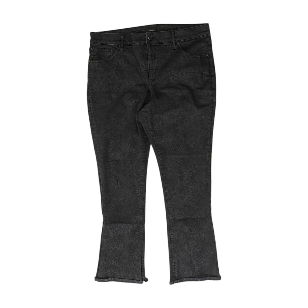 Black Mid Rise Jeans