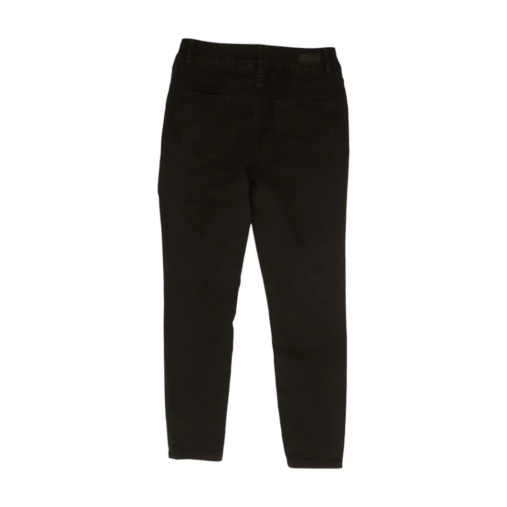 Black Mid Rise Regular Jeans - Image 2