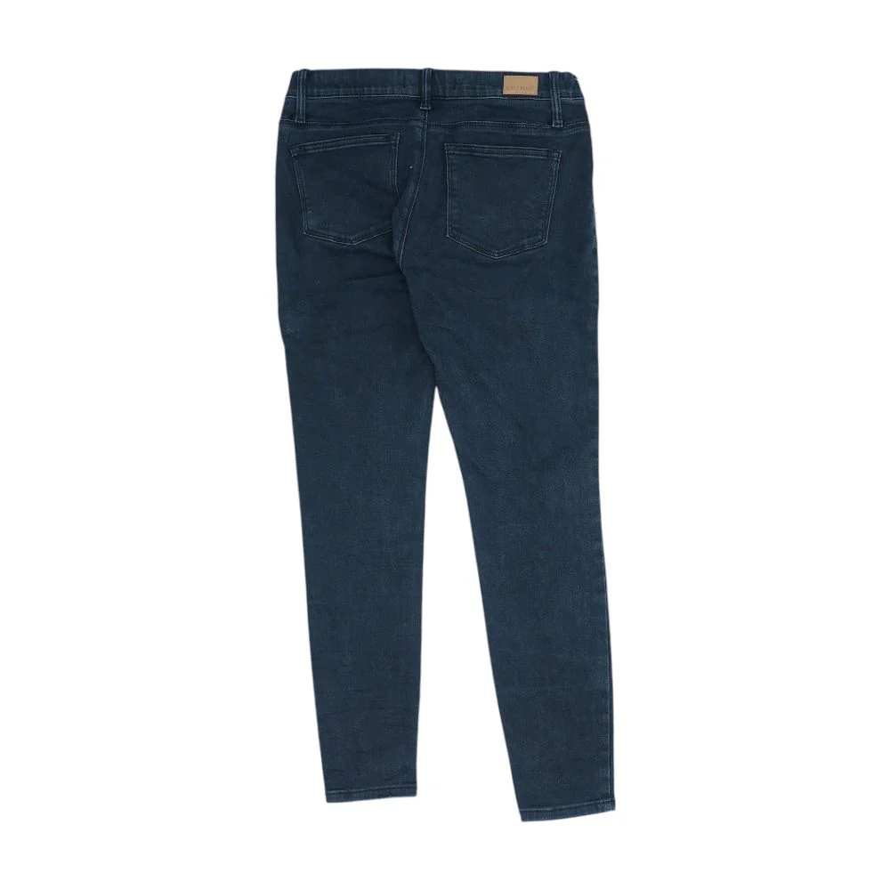 Black Mid Rise Slim Leg Jeans - Image 2