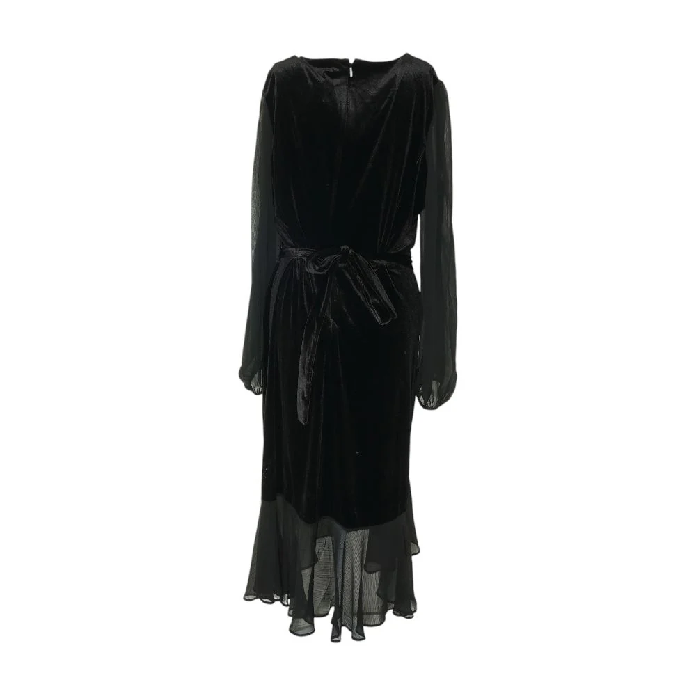 Black Midi Dress - Image 2
