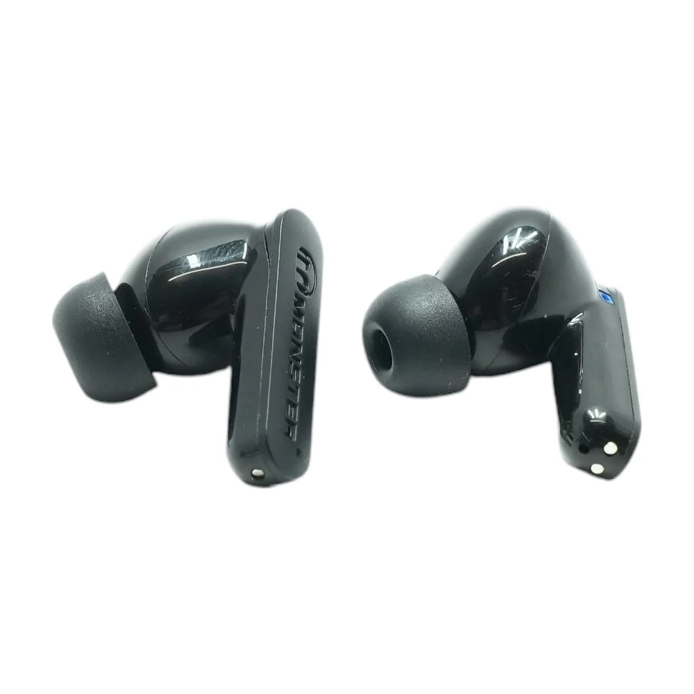Black N-Lite Clear Talk Wireless Earbuds - Image 2