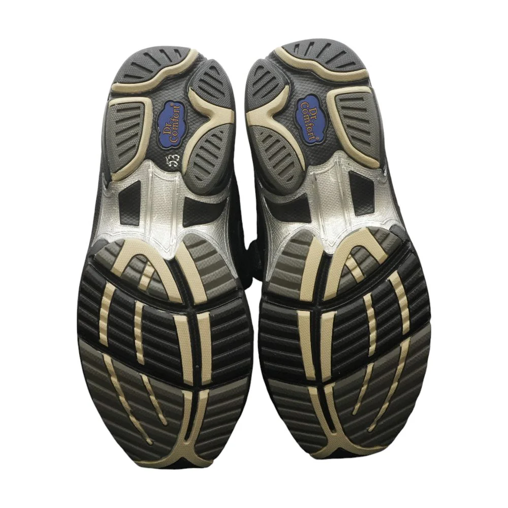 Black Orthopedic Diabetic Shoes - Image 3