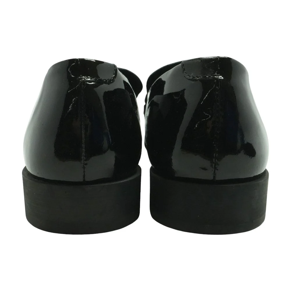 Black Patent Slip on Formal Loafer - Image 2