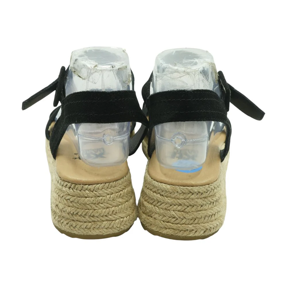 Black Platform Sandals - Image 2