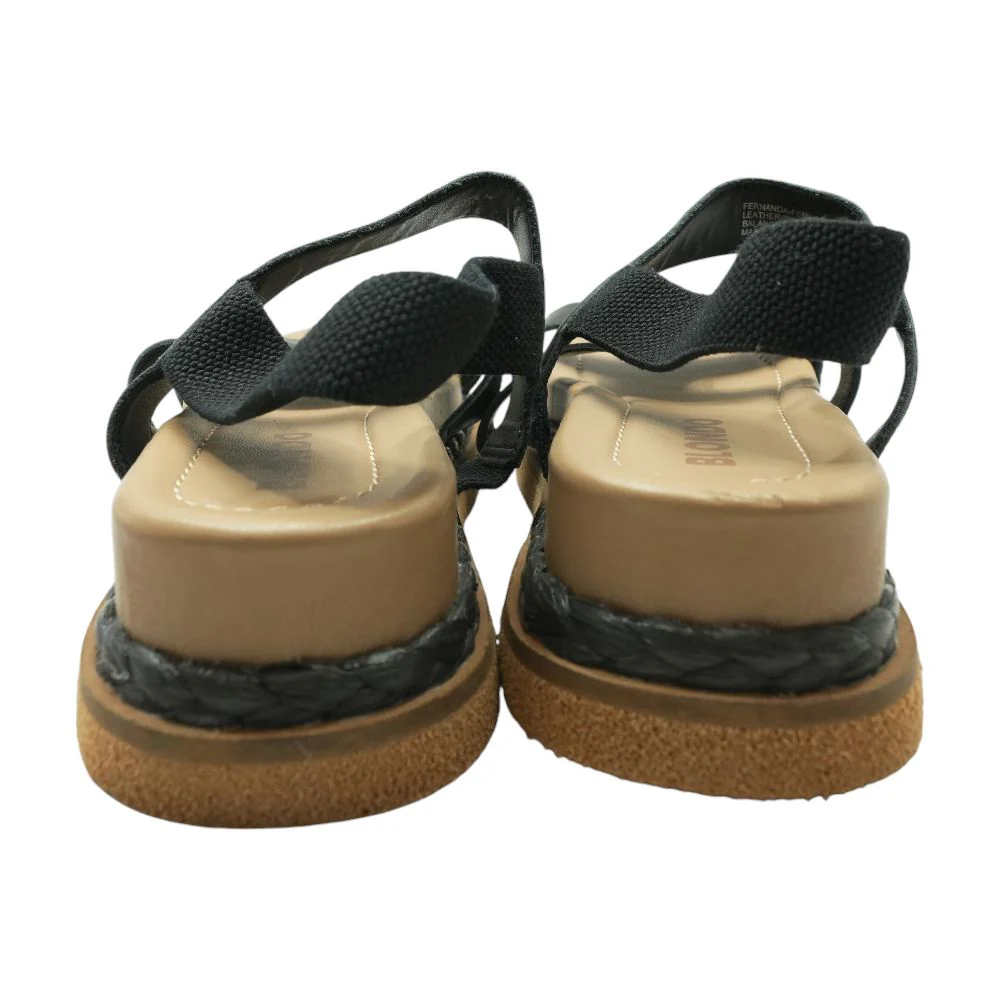 Black Platform Sandals - Image 2