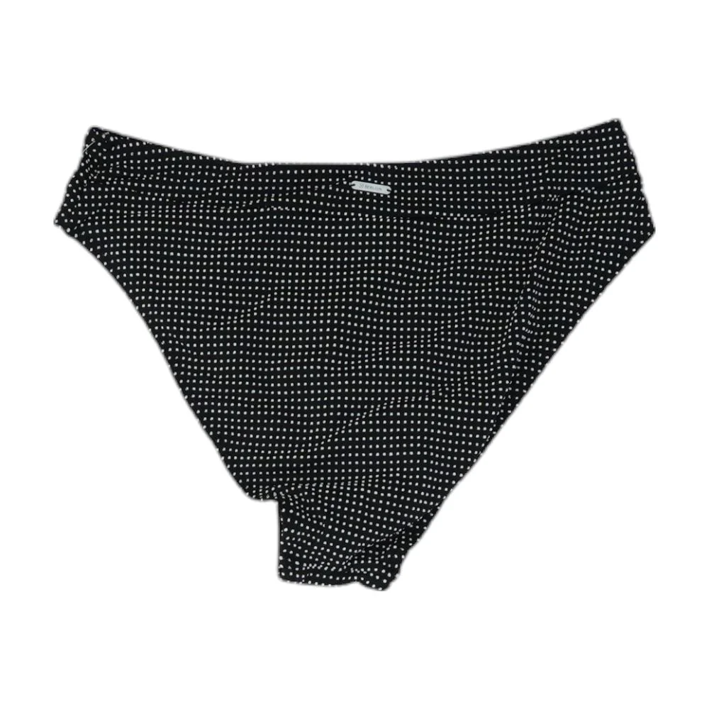 Black Polka Dot Swim Bottom - Image 2