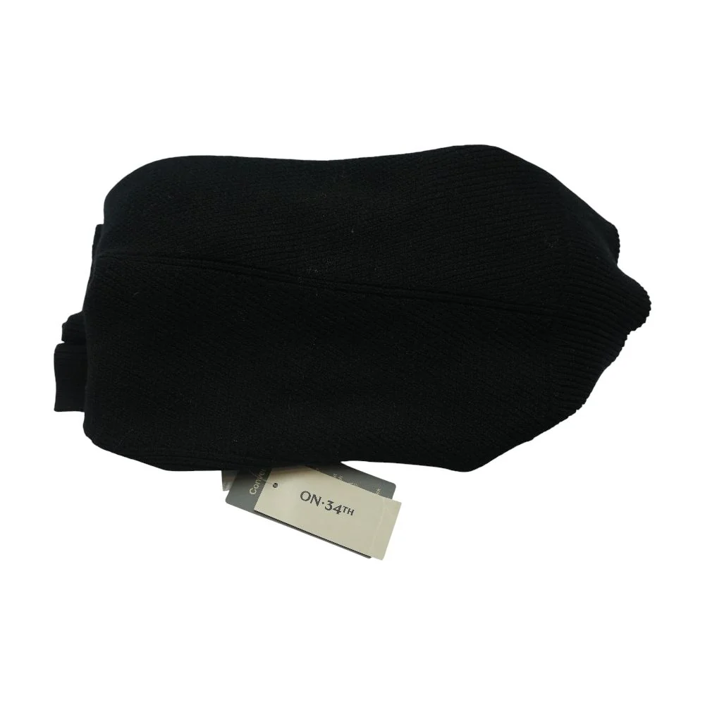 Black Rayon Scarf - Image 2