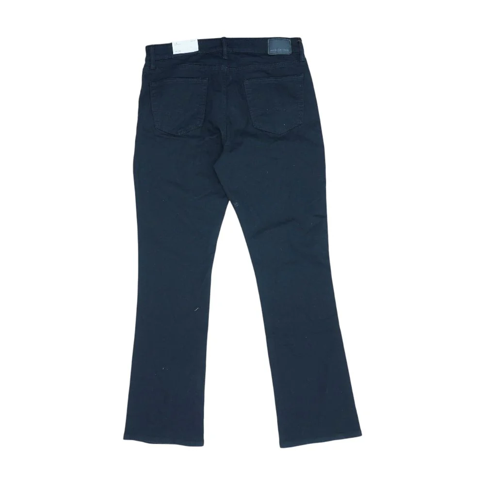 Black Slim Bootcut Jeans - Image 2