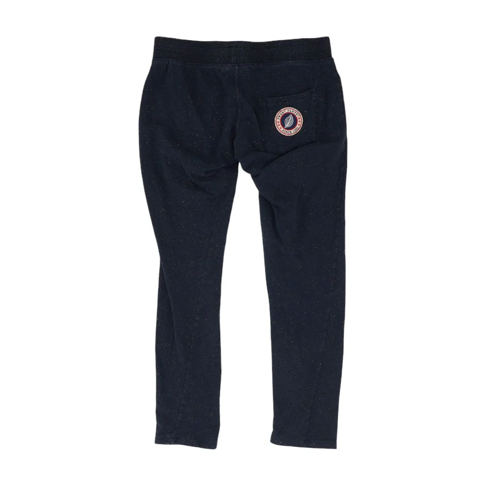 Black Solid Active Pants - Image 3